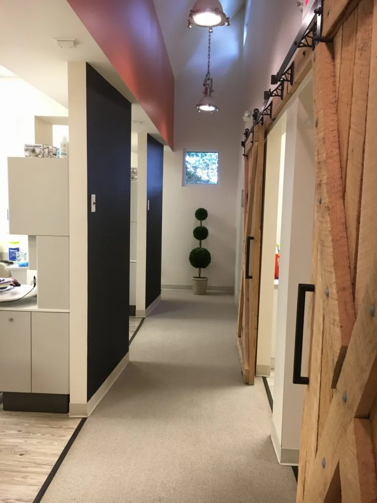 Interior Photo: Oral Surgery hallway Atlanta GA: Moores Mill Dental